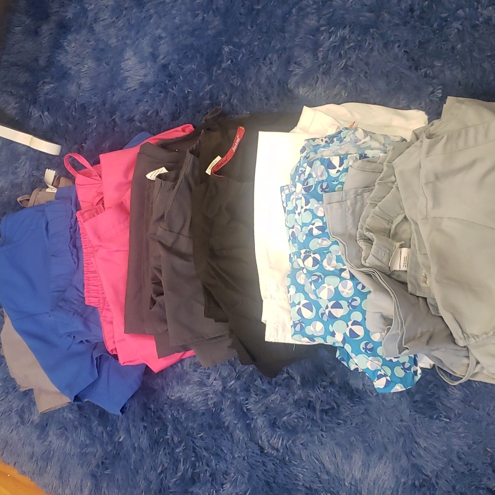 Various scrub sets. All XL. Selling as complete lot. Good, used condition.